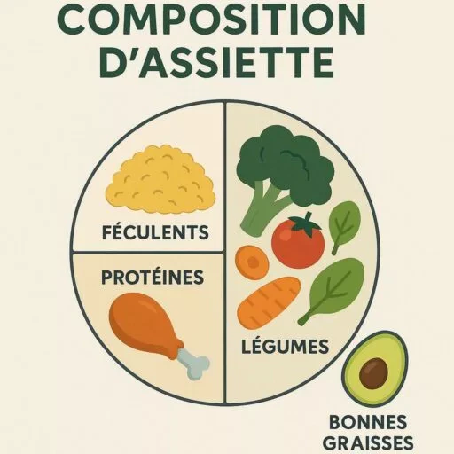 composition assiette ideale