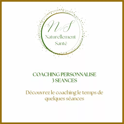 Coaching personnalisé (3,5 ou 10 séances)